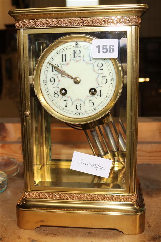 4 glass clock